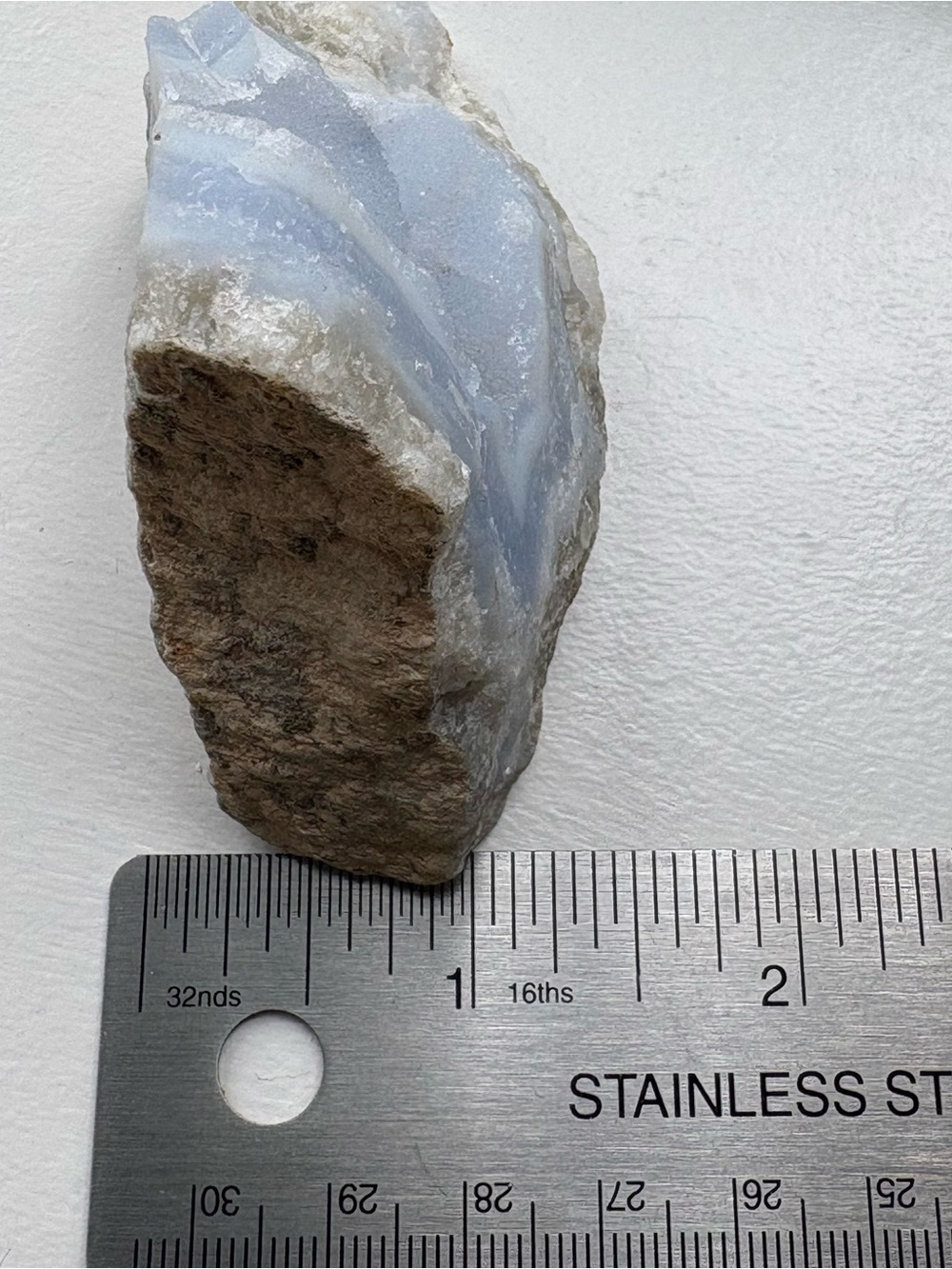 Blue Lace Chalcedony / Agate Raw - Picture 5 of 5